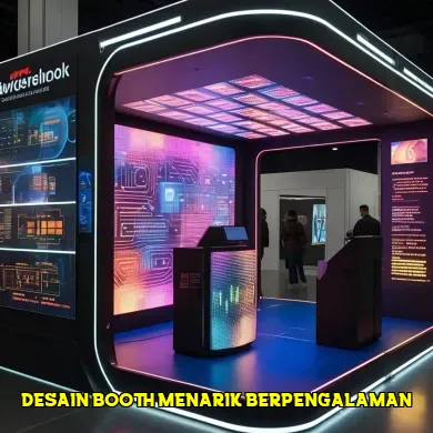 desain booth menarik berpengalaman